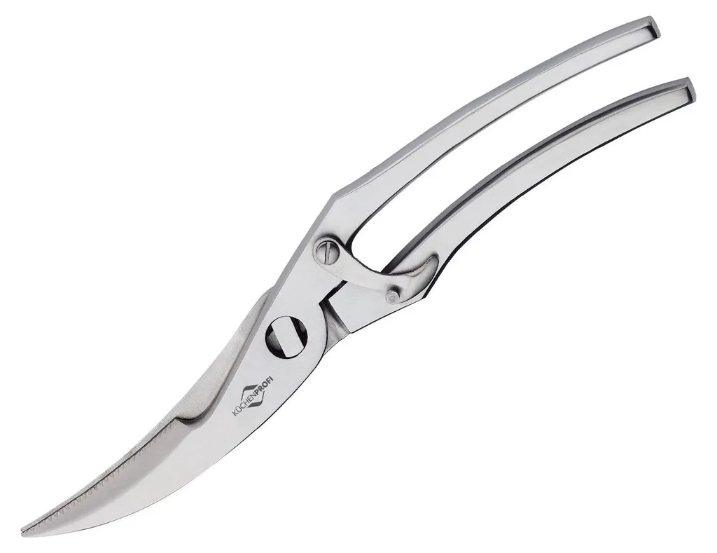 Ciseaux à volaille en inox 18/10 avec ressort interne et verrouillage