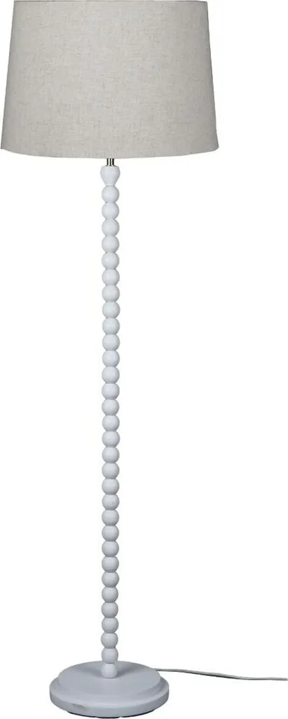 Lampadaire de lecture blanc 144 cm - Luminaire pour salon et chambre