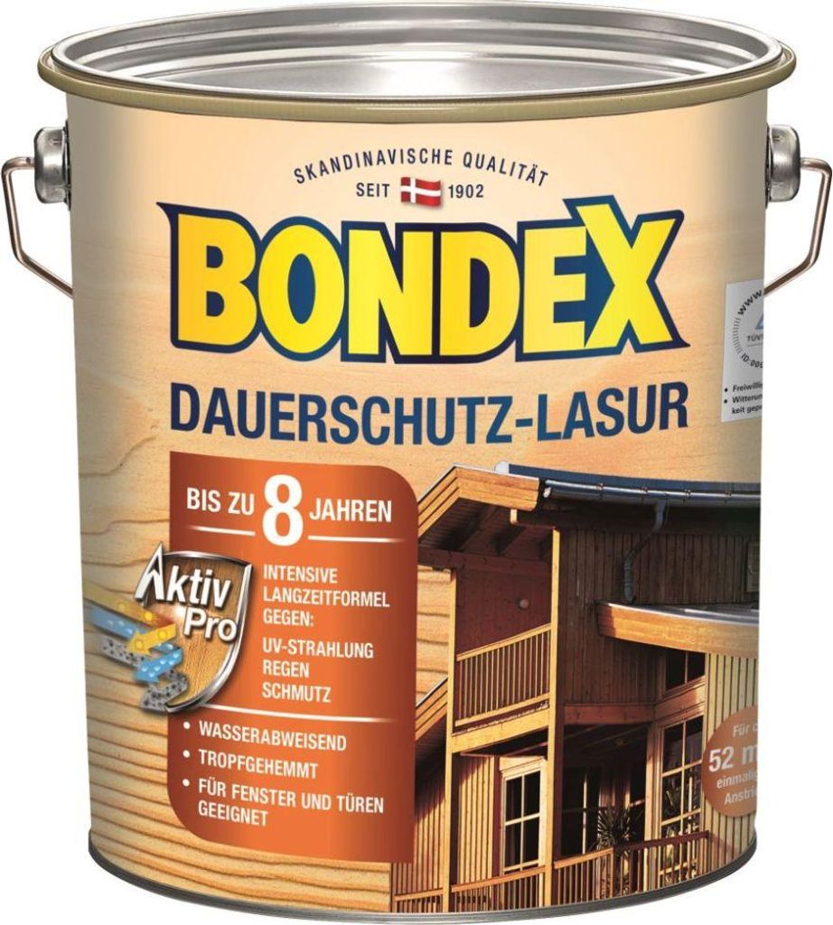 Bondex Dauerschutz Lasur 4 L kiefer Produktbild 