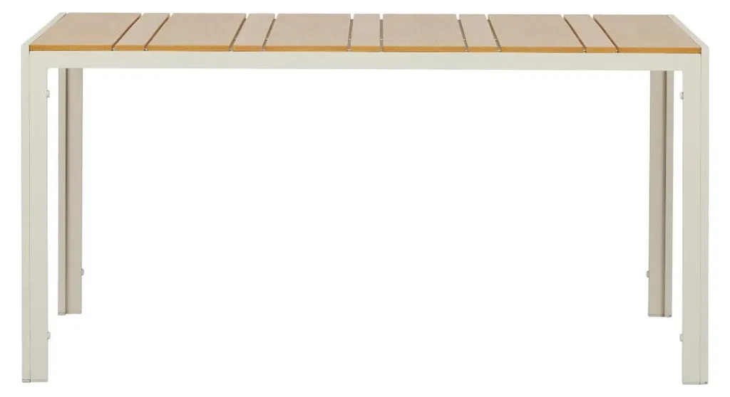 Grande Table de Terrasse Noah 150x90 cm pour Repas en Famille et Amis
