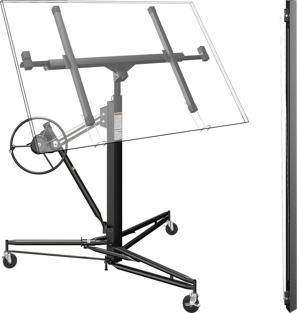 KIT: Lève panneaux, lève plaques de plâtre XXL 350cm + Image du produit 