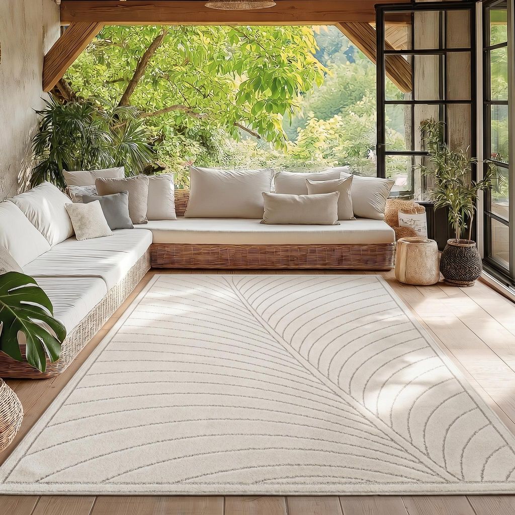 Homebyhome Venkovní Koberec Moderní Boho Design 3D Efekt Obrázek produktu 