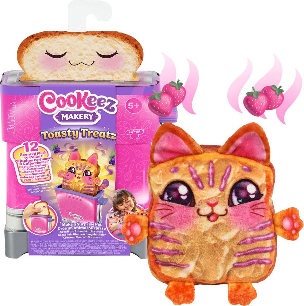 Cookeez Makery - Toasty Treatz avec Peluche - Modèle Surprise | Smyths Toys France Cookeez Makery - Toasty Treatz avec Peluche - Modèle Surprise | Smyths Toys France