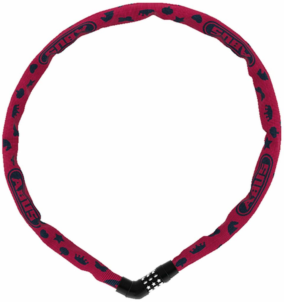 Chaîne Antivol Abus 86810 - 4804C/75 PINK SYMBOLS Image du produit 