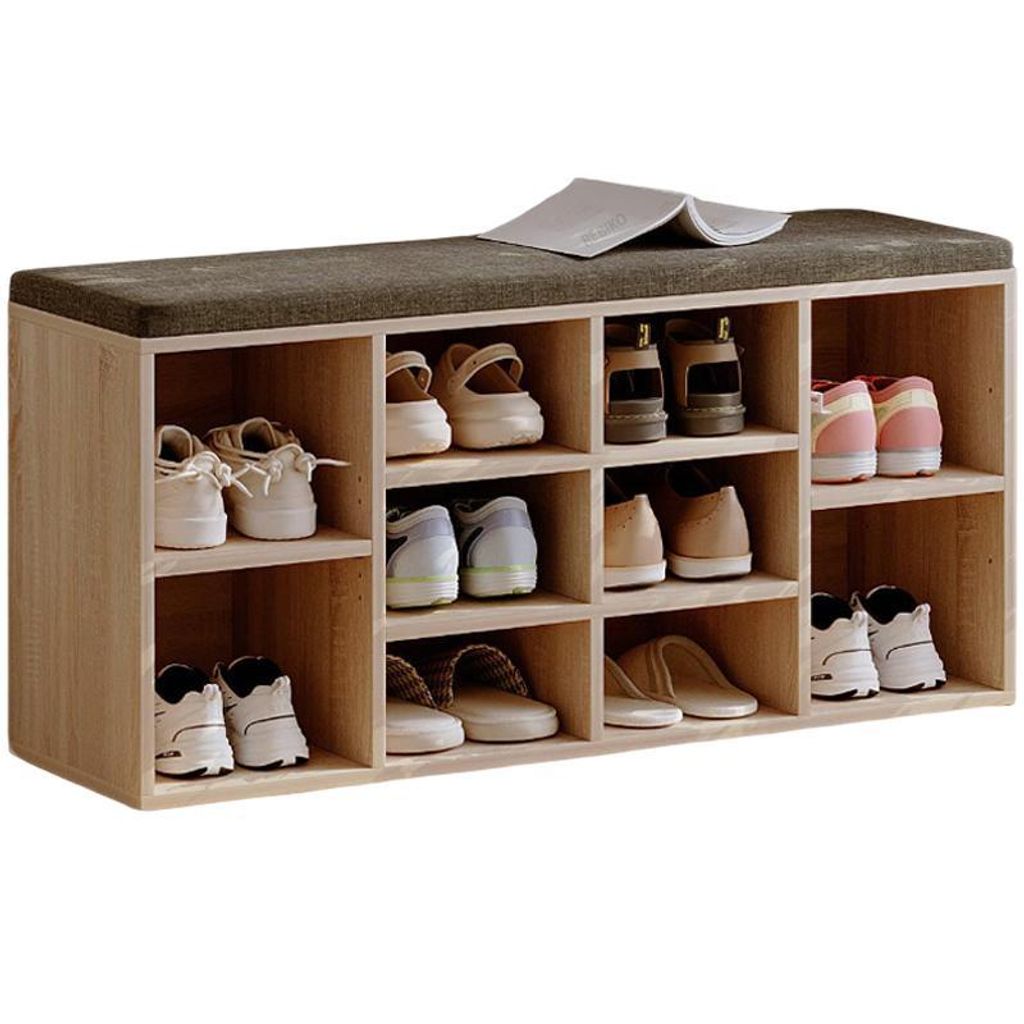 Schuhkasten Mit Sitz Sonoma Bank Für Den Flur Mit Schublade 100 Cm