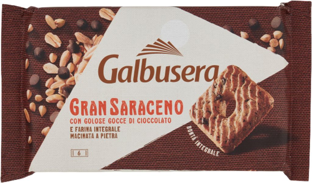 Gran Saraceno Frollini Integrali Kekse 260g - Galbusera Produktbild 