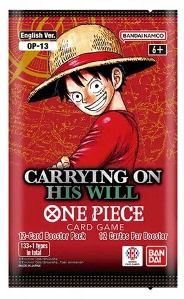 Karty One Piece: Booster OP-13 Nesení jeho vůle Obrázek produktu 