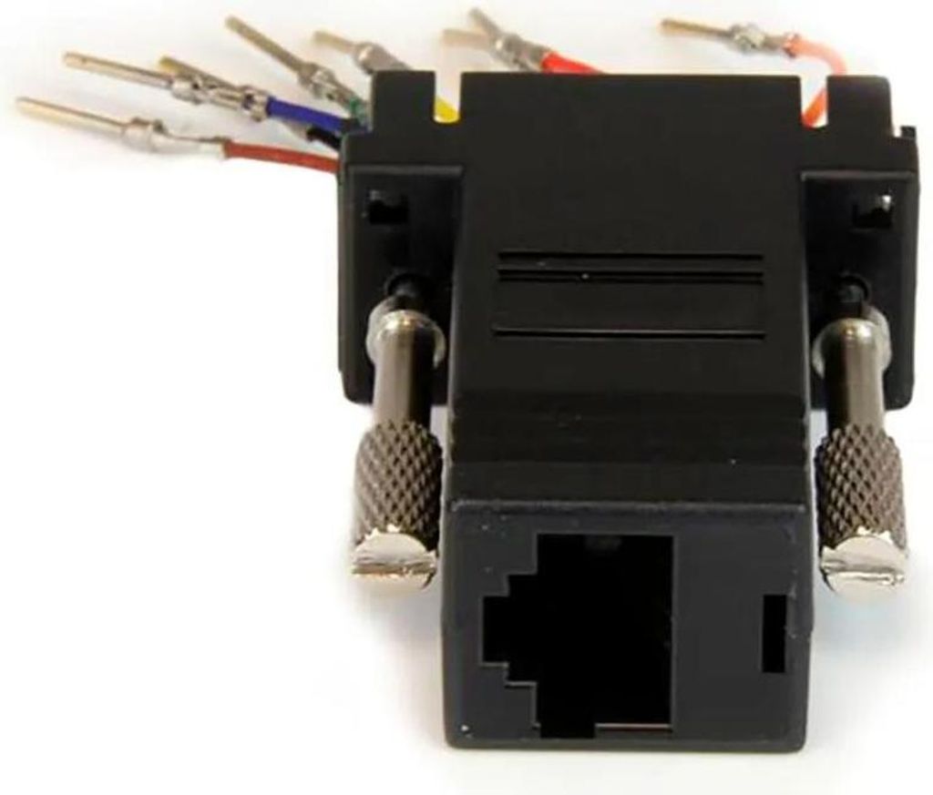 StarTech.com DB9 auf RJ45 Modular-Adapter - Stecker/Buchse - Seriell Adapter DB-9 / RJ-45 - St / Bu - Serieller Adapter - DB-9 (M)