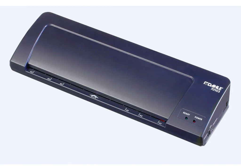 Plastifieuse thermique A3 Dahle noire pour documents et affiches