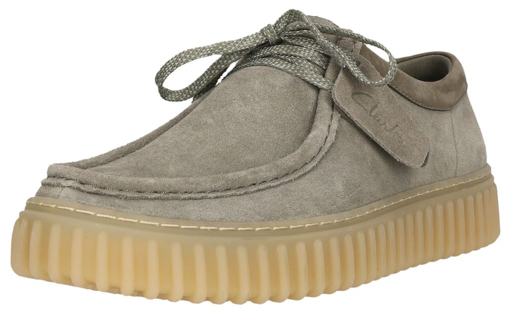 CLARKS Schnürschuhe Torhill Low mit großer, gerippter Produktbild 