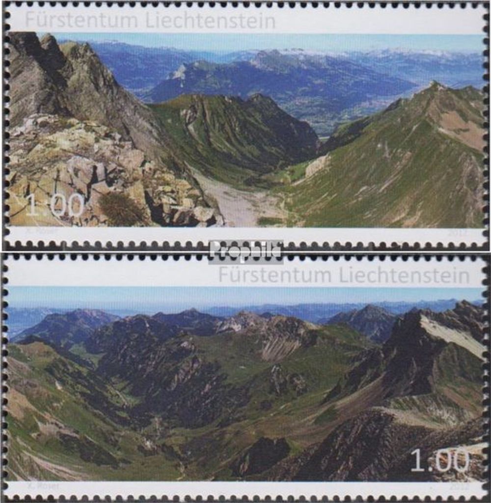 Briefmarken Liechtenstein 2012 Mi 1631-1632 (kompl.Ausg.) Produktbild 