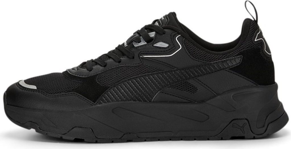 Puma Trinity Sneakers Laag - Zwart - Maat 41