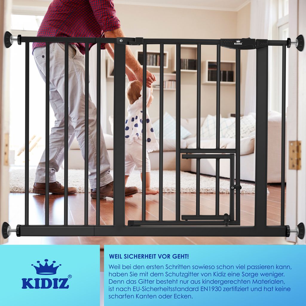 KIDIZ® Türschutzgitter Absperrgitter Treppengitter Produktbild 4