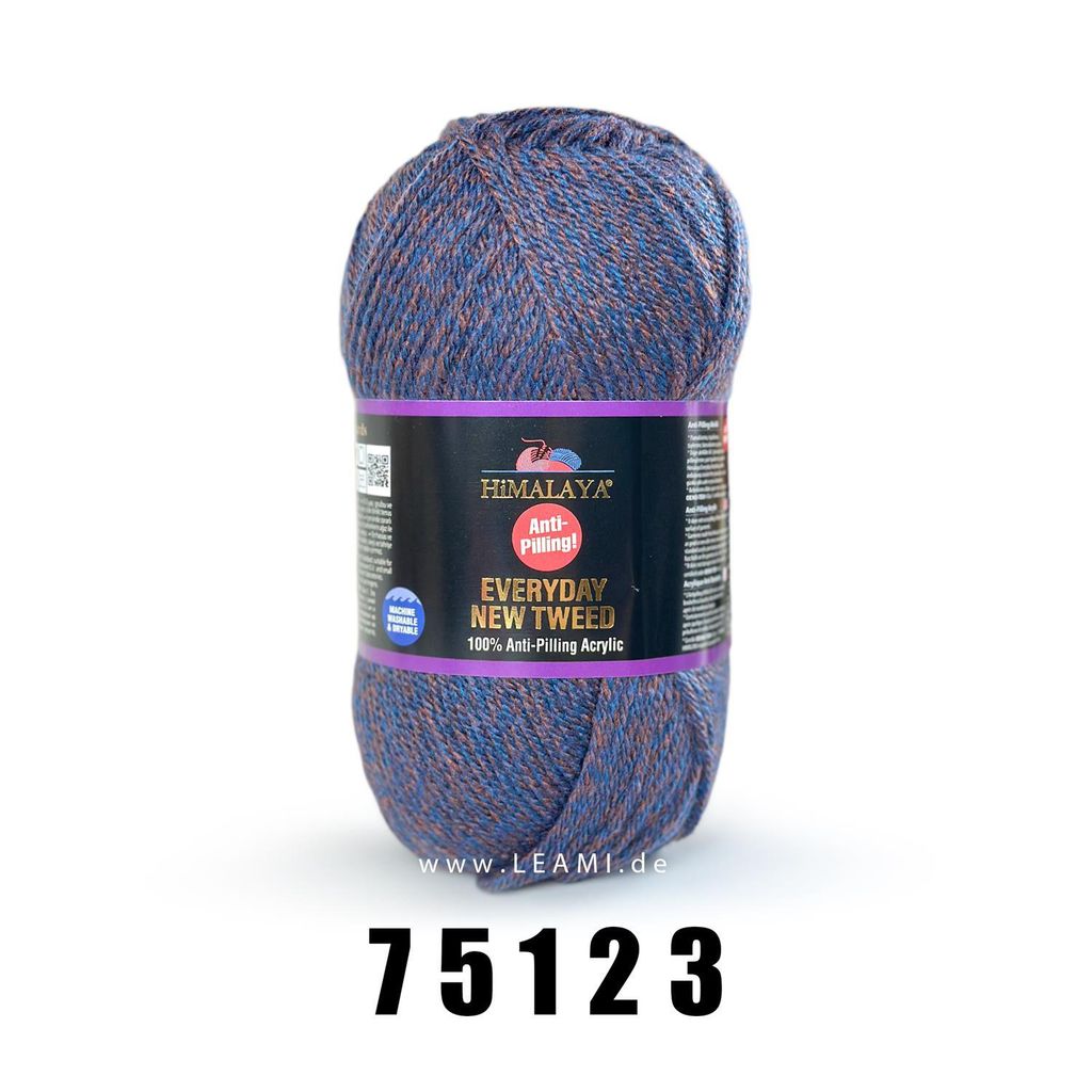 Himalaya Everyday New Tweed Yarn (100g/190m) 75123 Produktbild 