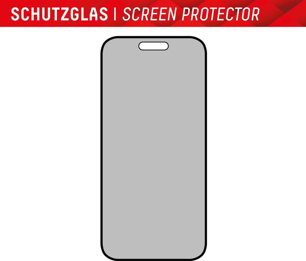 Displex Szkło ochronne z pełnym pokryciem - iPhone 15 / 15 Zdjęcie produktu 4