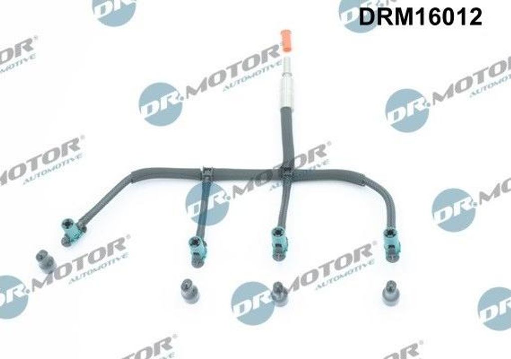DR.MOTOR AUTOMOTIVE DRM16012 Leckkraftstoff-Schlauch passend für PEUGEOT 407 SW (6E) Rücklaufleitung