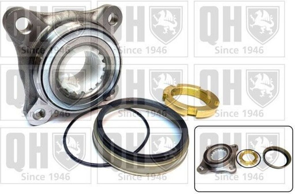 QUINTON HAZELL Radlagersatz Vorne für TOYOTA LAND CRUISER (KDJ12, GRJ12) 96mm QWB1668