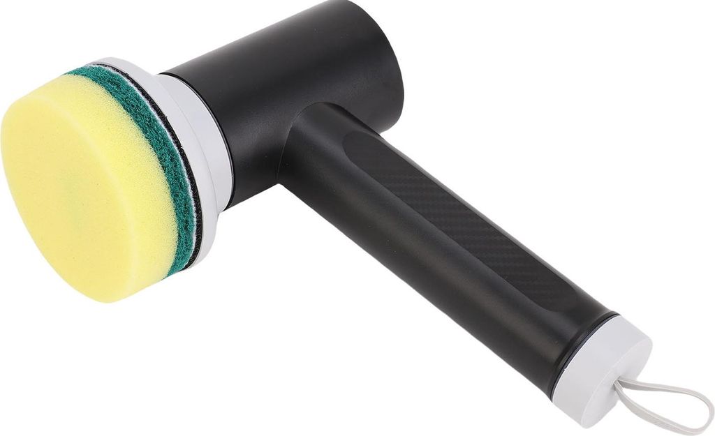 Elektrische Reinigungsbürste, multifunktional, handlich, leise, wasserdicht (IPX6), leistungsstarker Schrubber mit 4 Bürstenköpfen