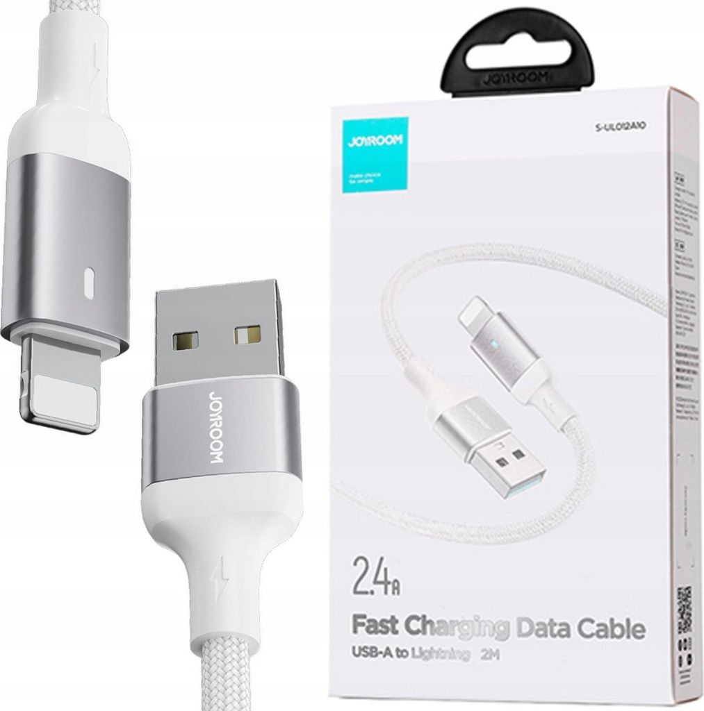 Cable Do Usb-A / Lightning / 2.4A / 2M Joyroom S-Ul012A10 Image du produit 