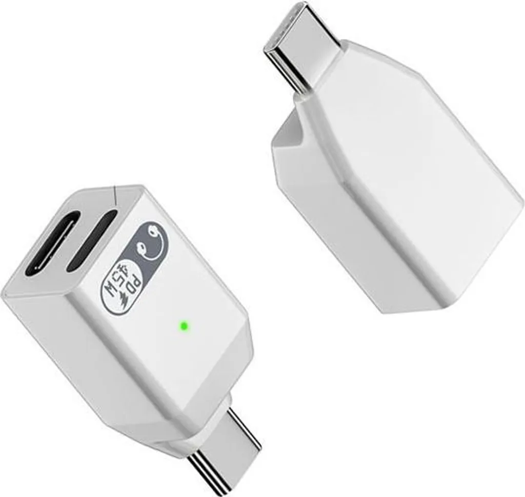 Adattatore INF Audio/Ricarica USB-C a Lightning Bianco - 45W