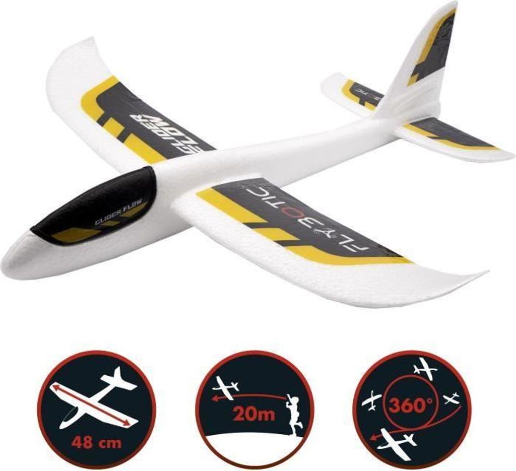 Aereo a vela, SILVERLIT Glider Flow, apertura alare 50 cm, Immagine del prodotto 