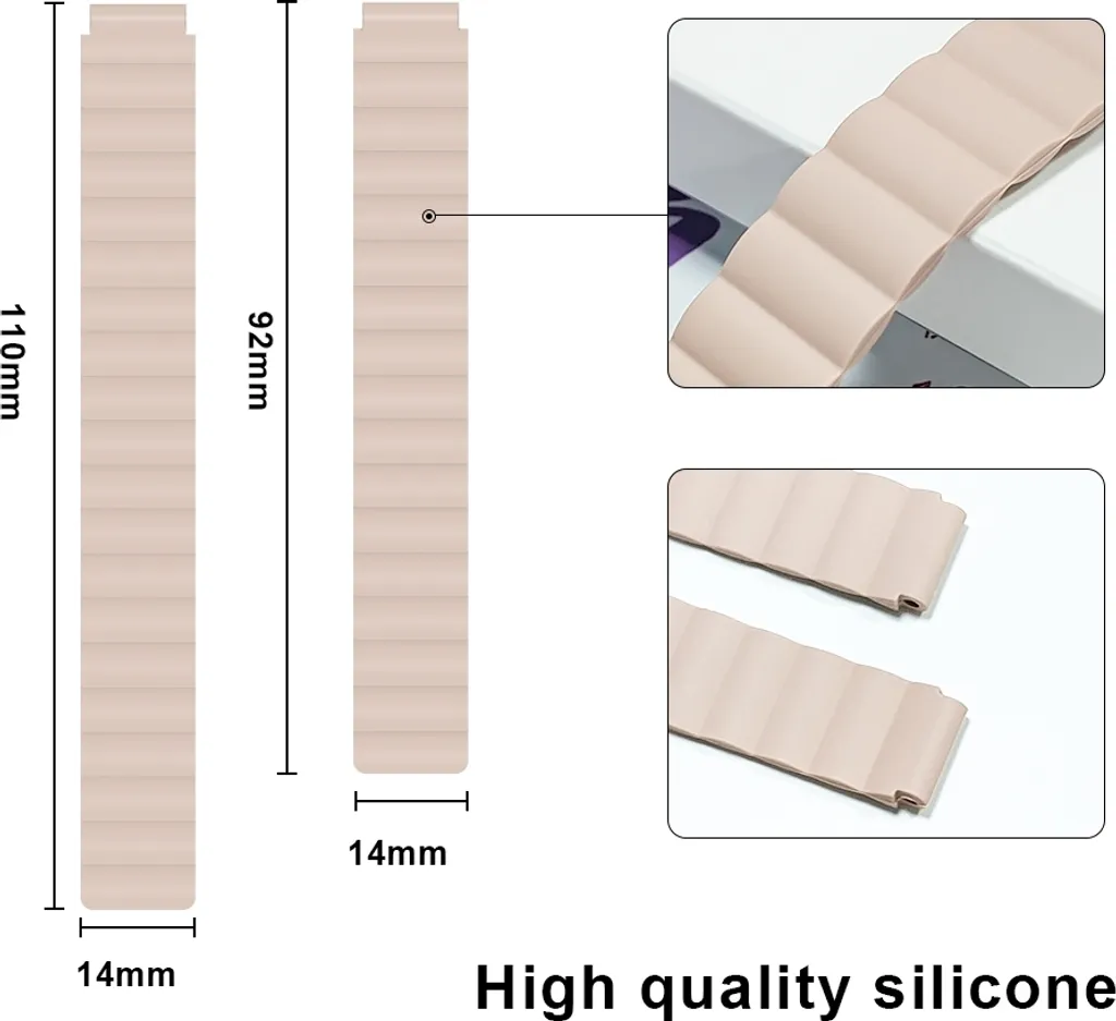 Cinturino per Mi Band 9 Pro Smart Bracciale Xiaomi Mi band 8 Pro Cinturino in metallo per Mi Band 8 Pro Sostuzione maglia in acciaio inossidabile