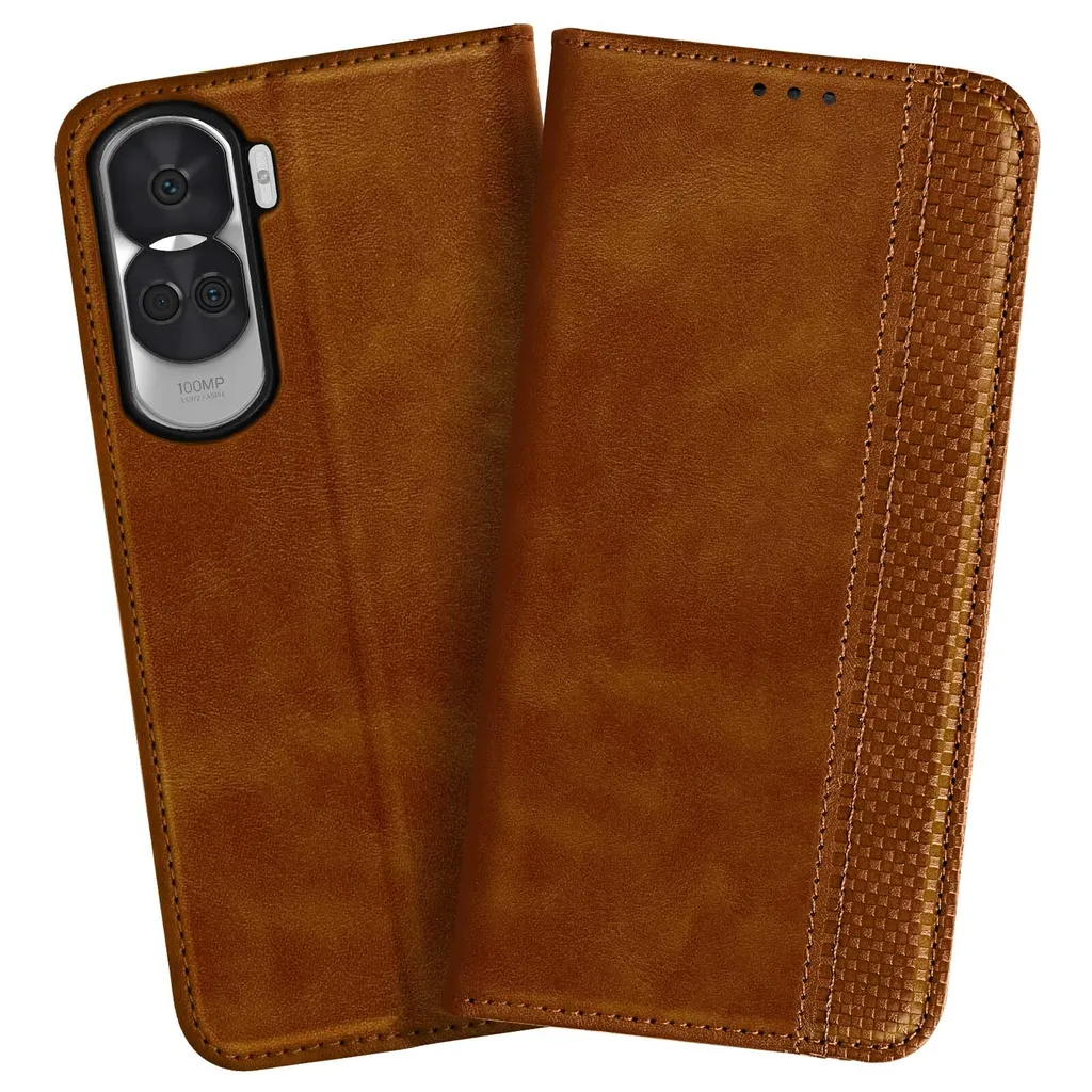 Recensione Cover Honor 90 Lite Marrone | Portafoglio e Stand Magnetico - 4
