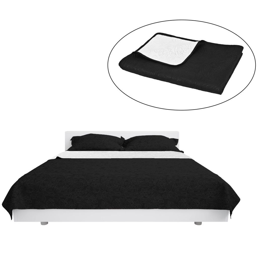 WONGS BEDDING Tagesdecke 230x260 Cm Steppdecke Tagesdecken Bettüberwurf Doppelbett Gesteppt