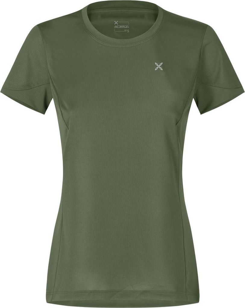 Montura Join T-Shirt Woman - leichtes, schnelltrocknendes Funktionsshirt, Farbe:49-VERDE SALVIA, Größe:XL