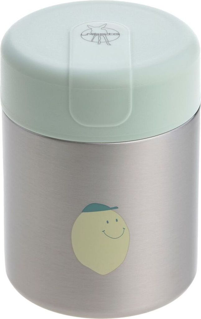 Lässig Food Jar - Thermobehälter - 315 ml - Happy Fruits - Zitrone