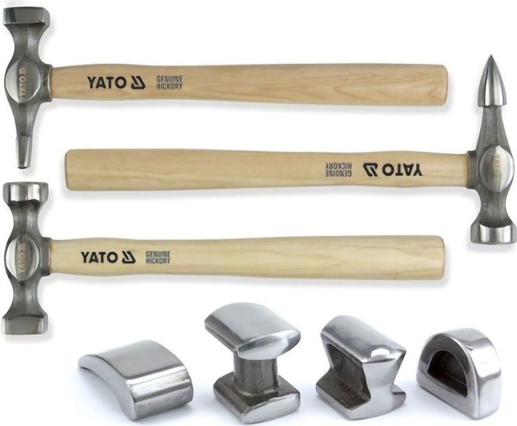 Yato YT-4590, Uhlíková oceľ, Drevo, Chróm, Drevo, 4,9 kg, 7 Obrázok produktu 
