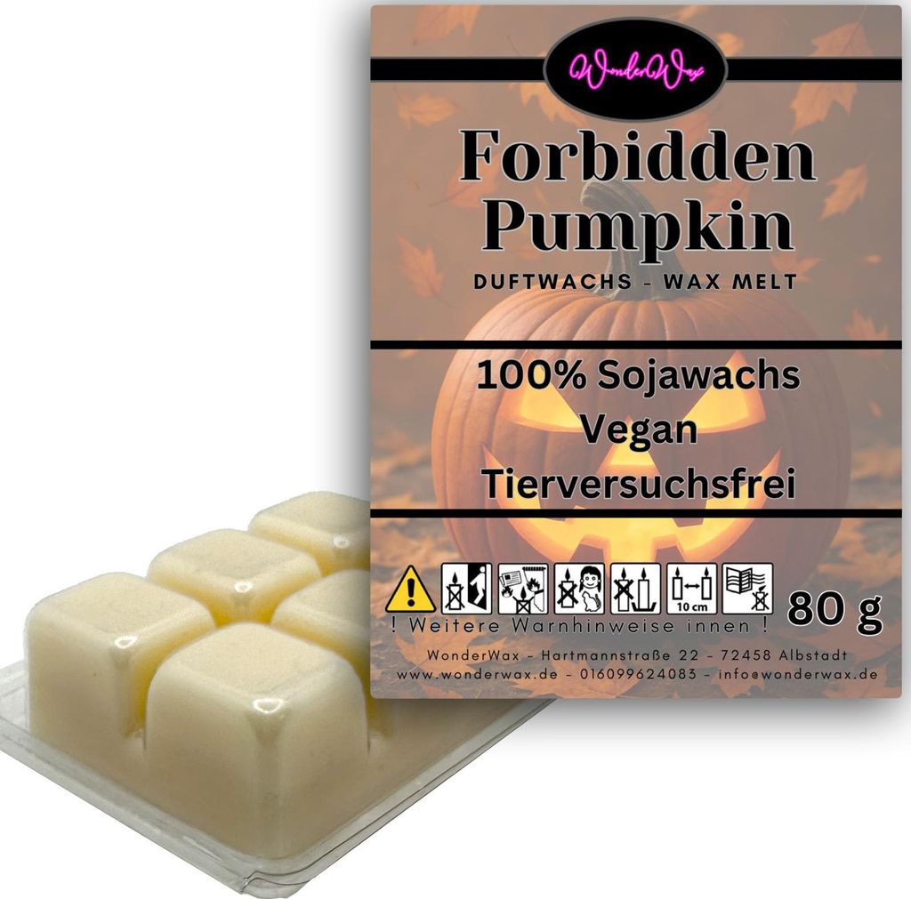 WonderWax Duftwachs Wax Melts für Duftlampe, 6 Würfel Duftmelt Wachsmelt Sojawachs Duftwachs Würfel für Raumdüfte, Wachs Duftöl Winter Indoor...