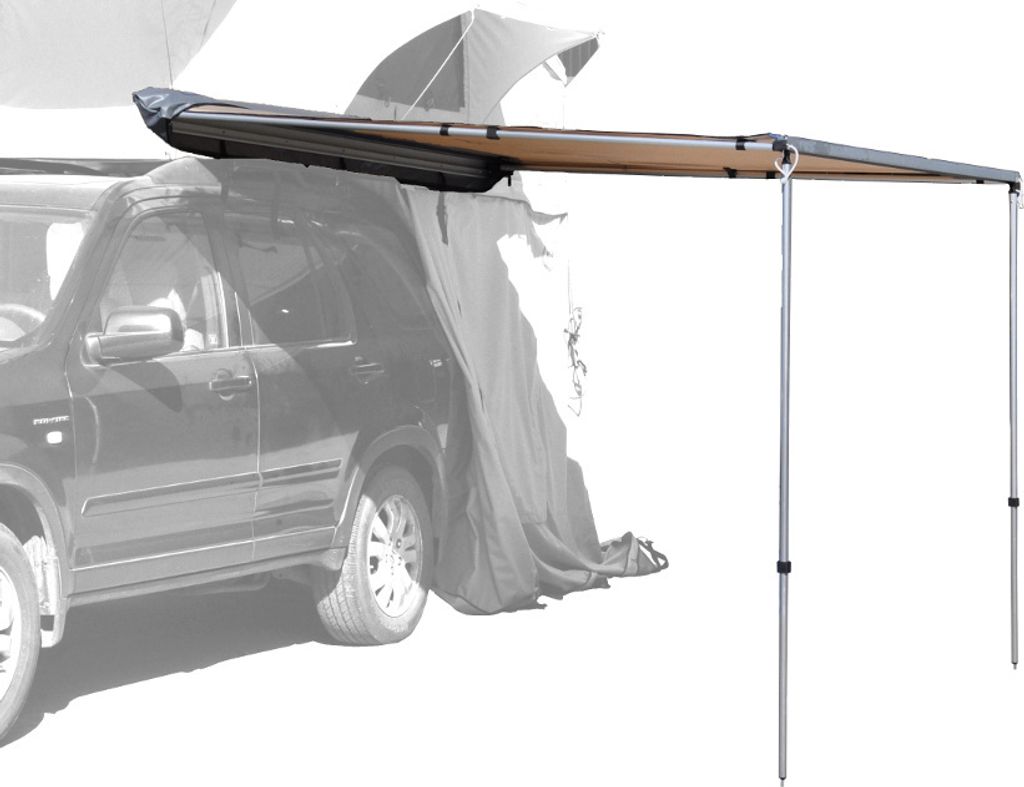 Fahrzeug-Markise (250x200x210 cm, beige)
