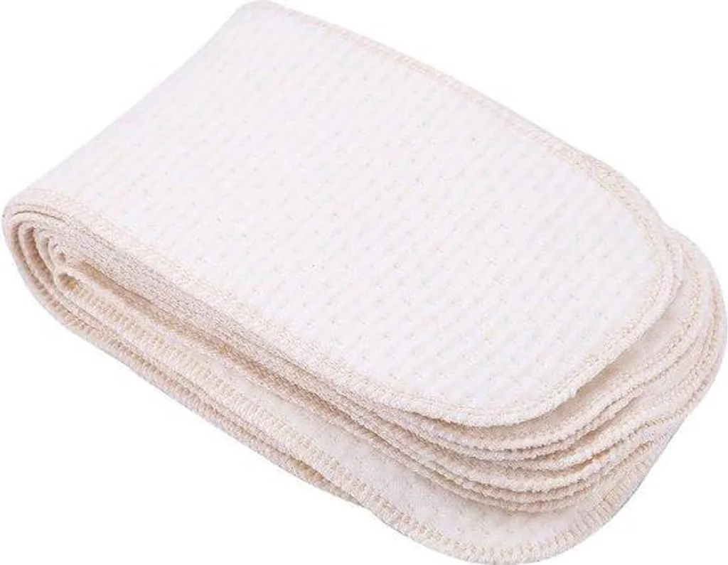 Lot de 10 Couches Lavables en Coton Respirant Spécial Premier Âge Bio
