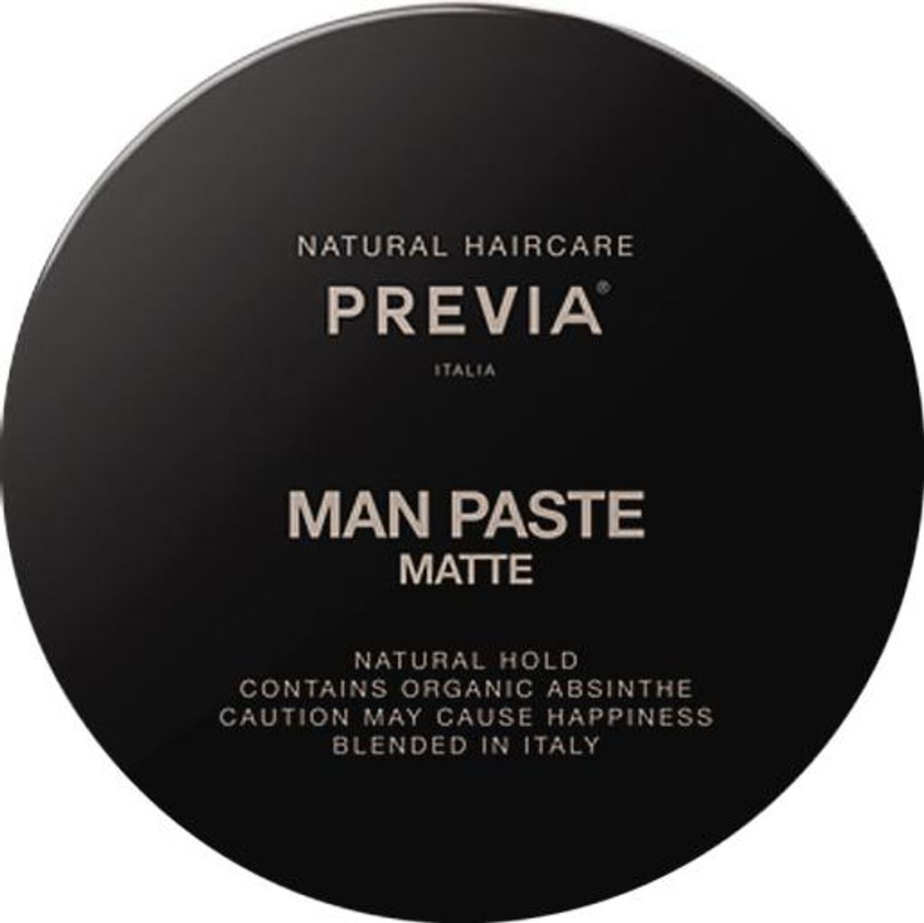 Previa Natural Haircare Paste Man Man Paste Matte Produktbild 