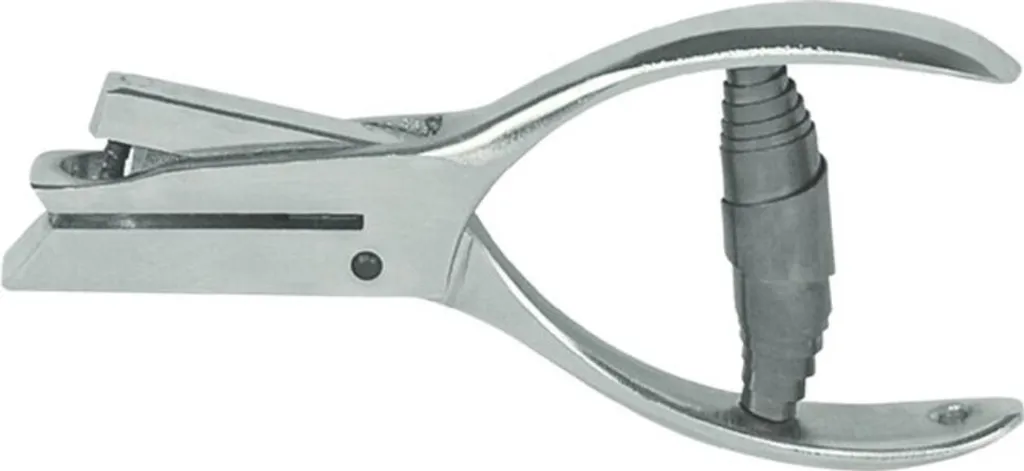 Pince à poinçonner manuelle 145mm avec perforation ronde de 3mm