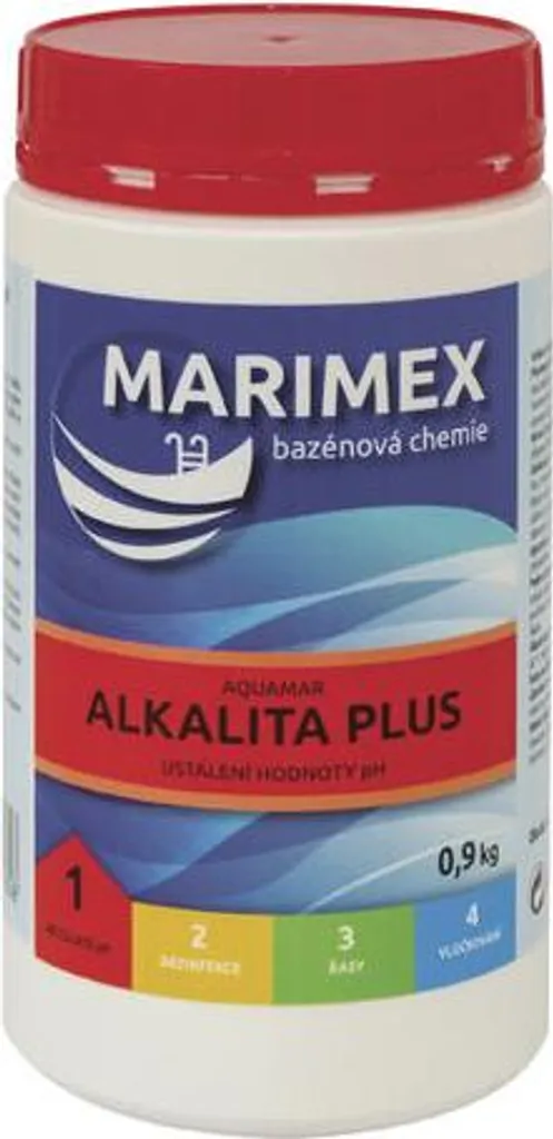 MARIMEX Aquamar Alkalita Plus 0,9 kg | Stabilizzatore pH Piscina 11313112
