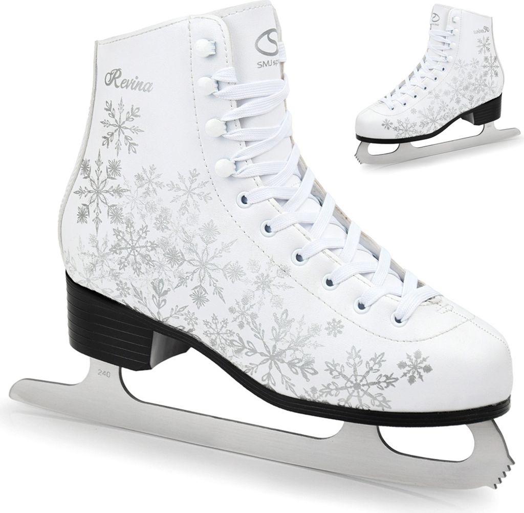 SMJ Schlittschuhe Größe 38 Damen Mädchen Eislaufen Schuhe Eiskunstlaufschuhe