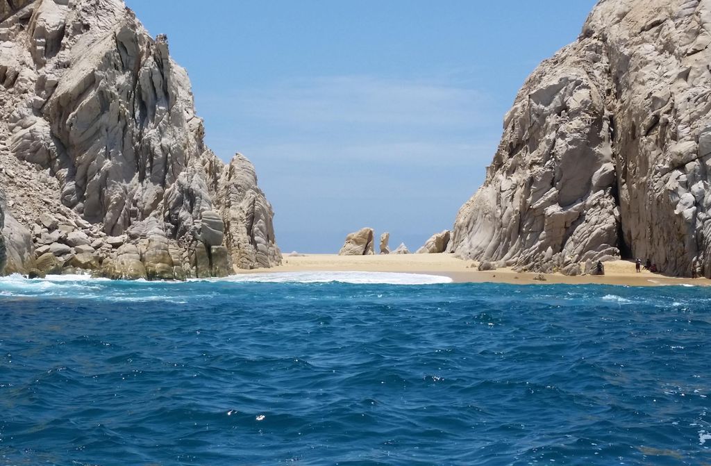 hansepuzzle 99530 - Meeresbucht Puzzle, 500 Teile, Natur, 46,0 x 30,0cm mit hochwertiger Aufbewahrung, Kartonbox und wiederverschließbarem Beutel