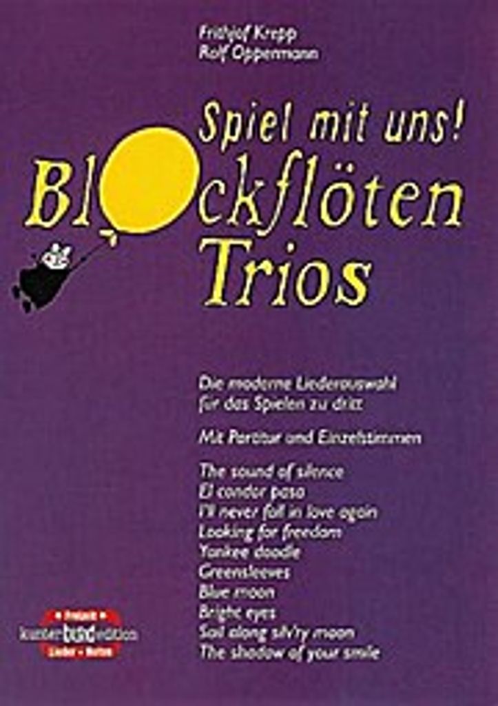 Spiel mit uns Blockflötentrios (Band 4, lila) : für 3 Blockflöten (SAT) Partitur und Stimmen