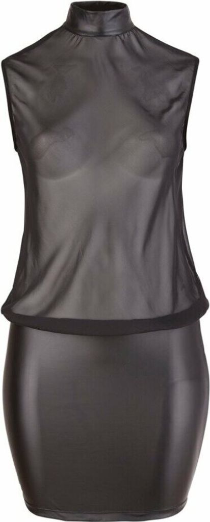 Kleid transparent schwarz 2XL Produktbild 