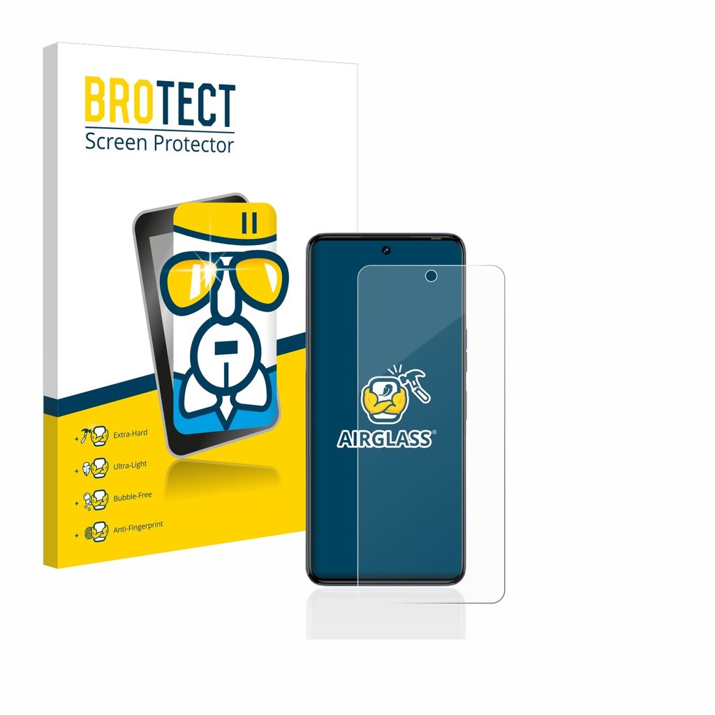 BROTECT Schutzglas für Tecno Camon 20 Schutzfolie Panzer Folie Glas Display Schutz klar