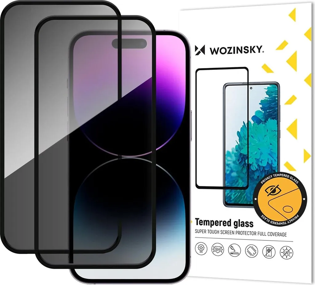 Protezione Schermo iPhone 17 Air Privacy - Wozinsky Set 2 Pezzi
