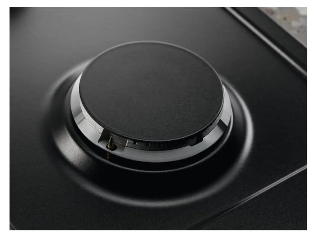 Table de cuisson gaz Electrolux KGS9536RN Noir de 90 cm avec 5 brûleurs