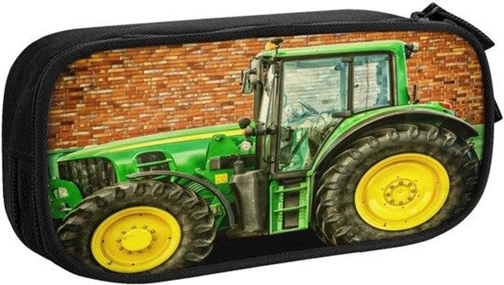 Trousse résistante tracteur grande capacité en toile pour les élèves