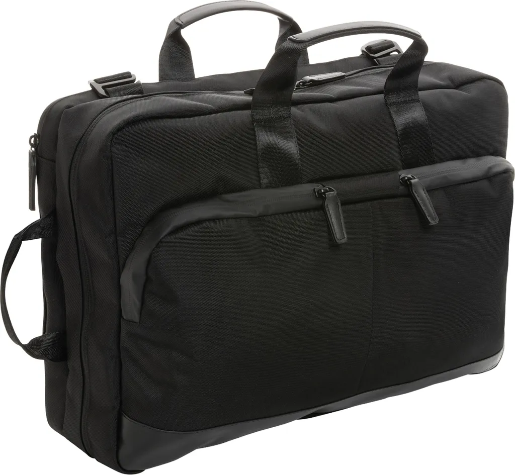 Swiss Peak - Zaino per computer portatili "Executive", 2 in 1 XD902 (taglia unica) (nero)