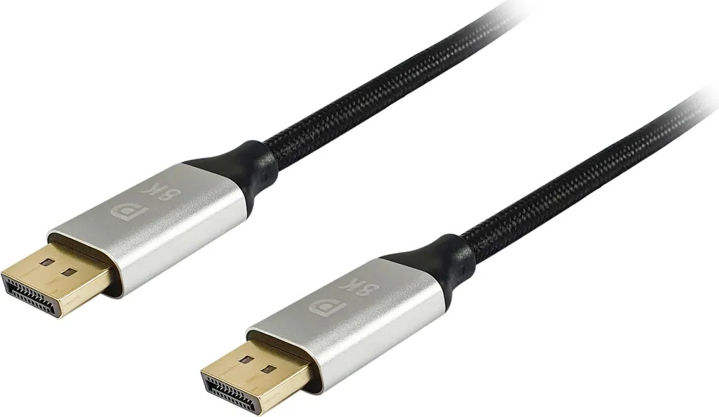 Câble DisplayPort 1.4 de 10m supportant le 8K 60Hz Noir Version Premium