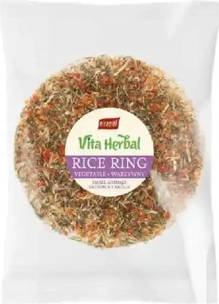 Anello Vegetale Vitapol per Roditori: Delizia al Riso 100% Naturale