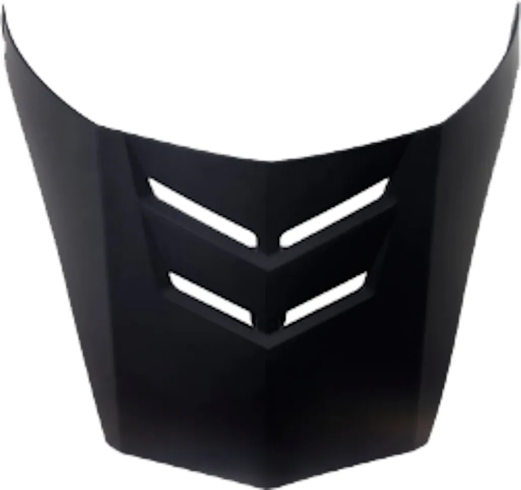 Visière LS2 MX471 Xtra Noir Mat - Écran de Rechange Original Taille Unique