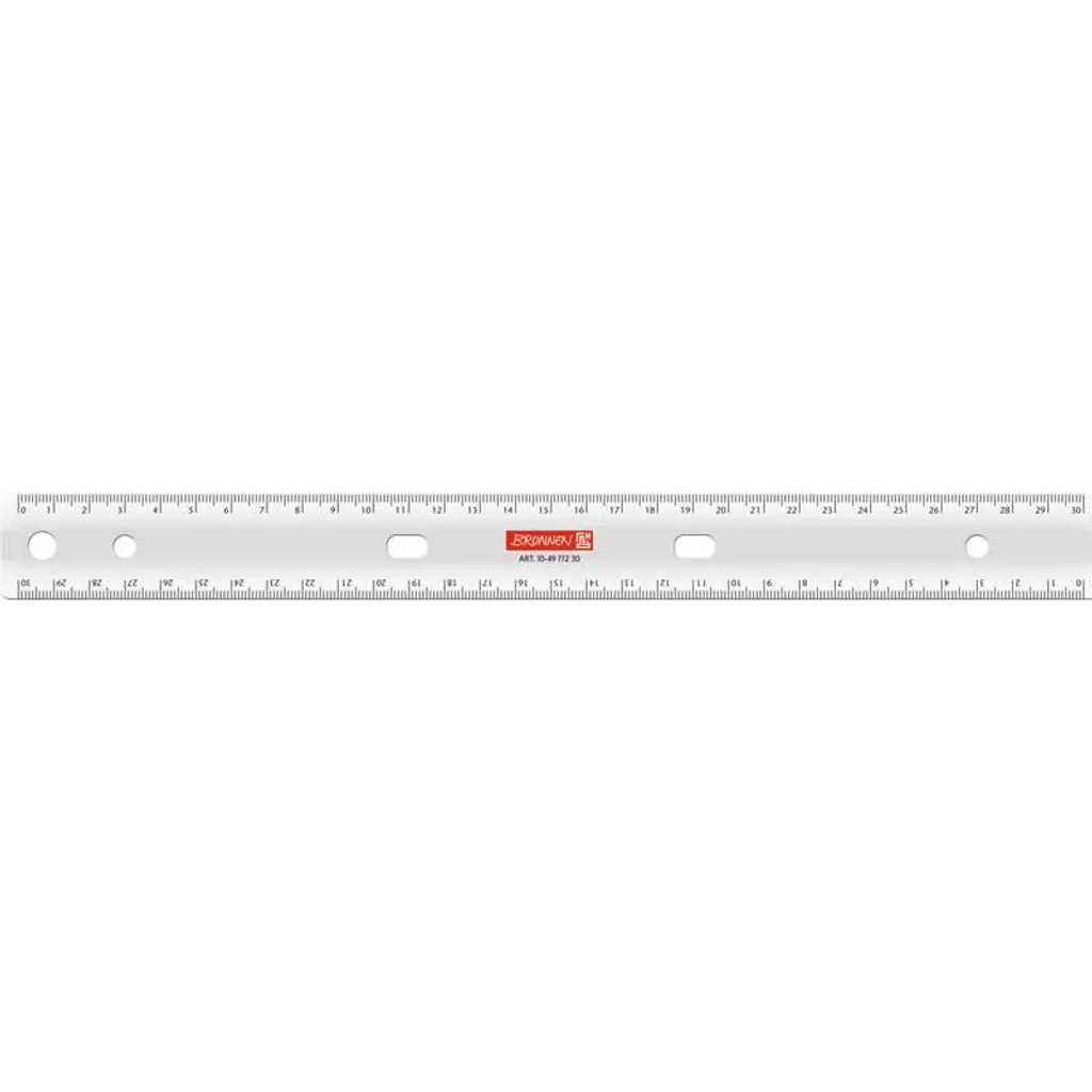 Règle 30 cm transparente : fini les erreurs de mesure sur vos documents
